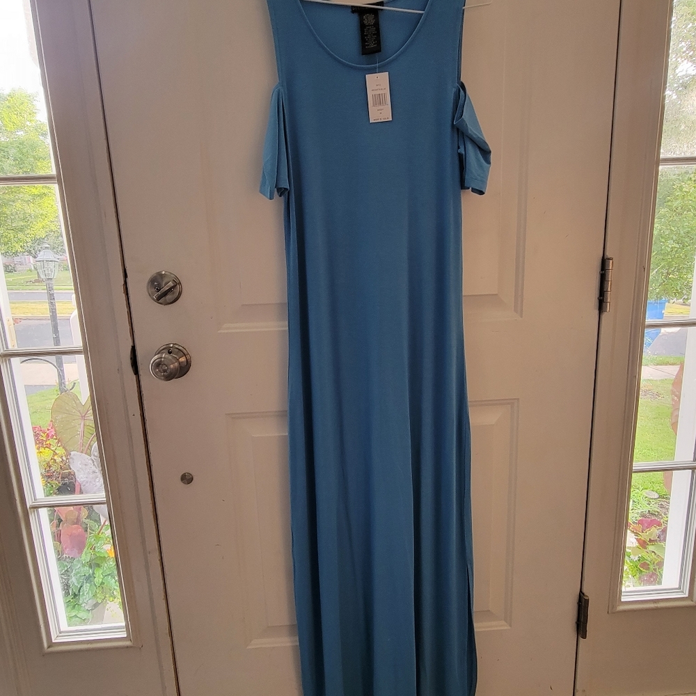 Blue dress
